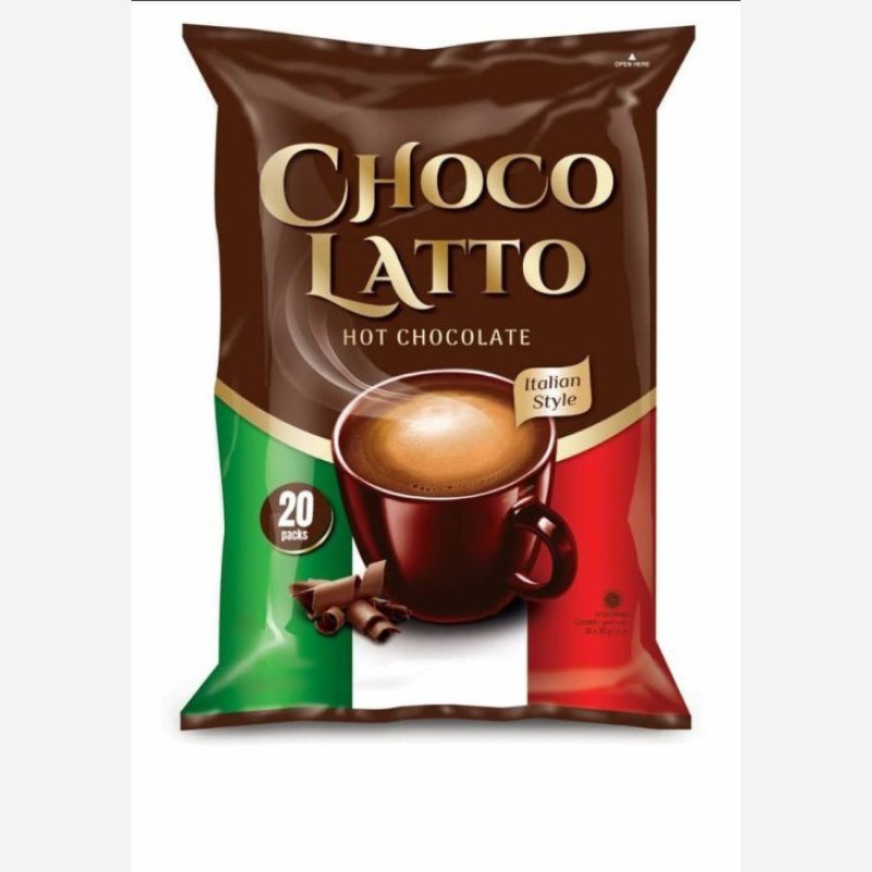 هات چاکلت (شکلات داغ) تورابیکا 20 عددی chocolatto