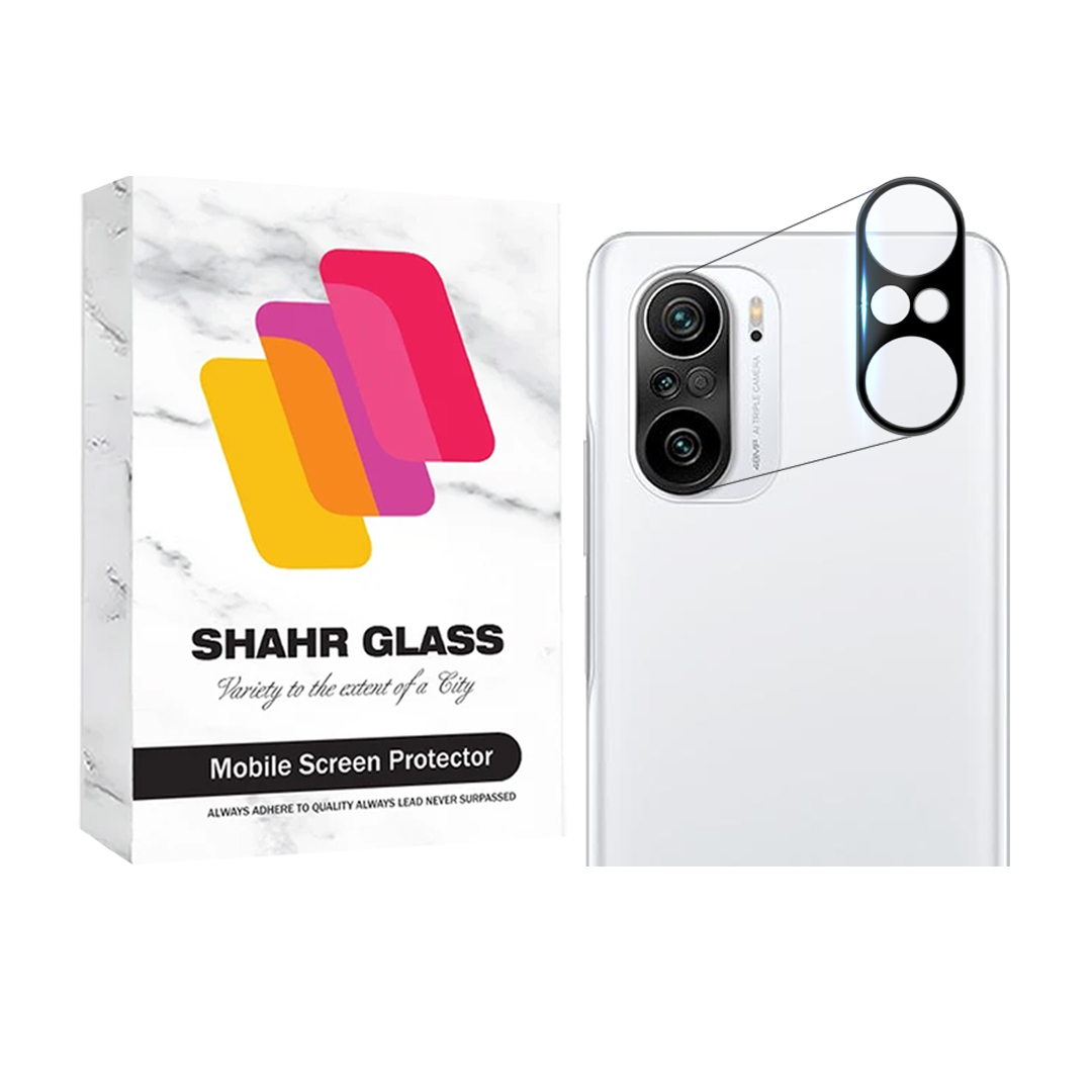 محافظ لنز دوربین شهر گلس مدل فول Lens Full مناسب برای گوشی موبایل شیائومی Poco F3 / Mi 11X / Mi 11X Pro