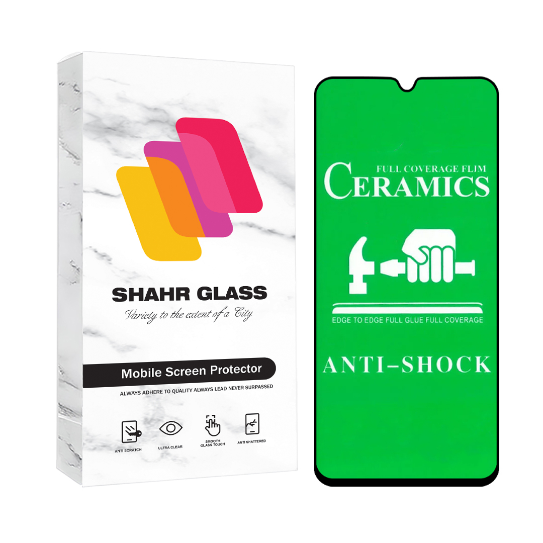 محافظ صفحه نمایش شهر گلس مدل سرامیک شفاف Ceramic Clear مناسب برای گوشی موبایل سامسونگ Galaxy A31 / A32 4G / A22 4G / F22