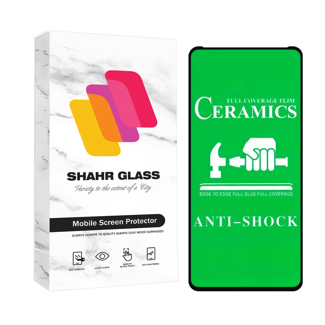 محافظ صفحه نمایش شهر گلس مدل سرامیک شفاف Ceramic Clear مناسب برای گوشی موبایل سامسونگGalaxy A11 / M11 / Redmi Note 9 / R