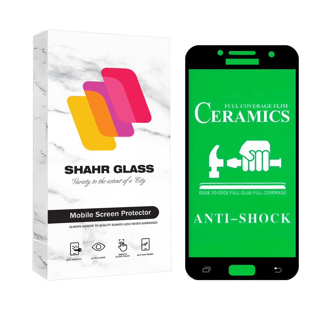 محافظ صفحه نمایش شهر گلس مدل سرامیک شفاف Ceramic Clear مناسب برای گوشی موبایل سامسونگ Galaxy J7 Prime / J7 Prime 2