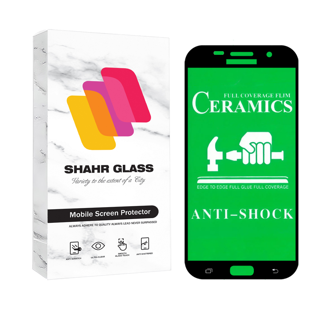 محافظ صفحه نمایش شهر گلس مدل سرامیک شفاف Ceramic Clear مناسب برای گوشی موبایل سامسونگ Galaxy J2 Prime / Grand Prime Plus