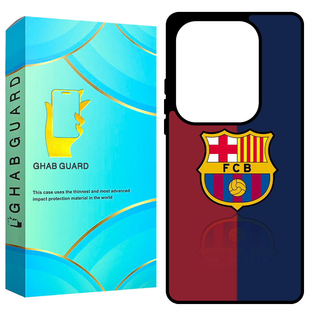 کاور قاب گارد طرح بارسلونا Barcelona مناسب برای گوشی موبایل شیائومی Redmi Note 13 Pro 4G / Poco M6 Pro 4G
