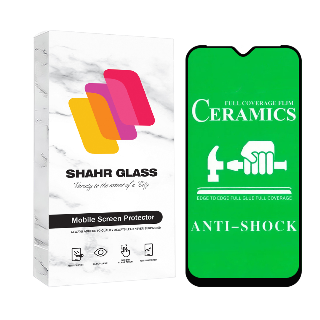محافظ صفحه نمایش شهر گلس مدل سرامیک شفاف Ceramic Clear مناسب برای گوشی موبایل سامسونگ Galaxy A10s / A10 / M01s / M20 /