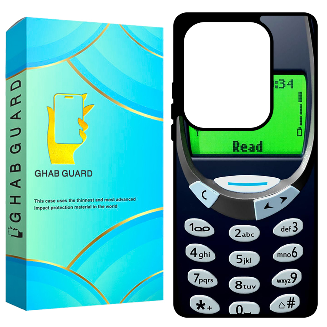 کاور قاب گارد طرح نوکیا Nokia مناسب برای گوشی موبایل شیائومی Redmi Note 13 Pro 4G / Poco M6 Pro 4G