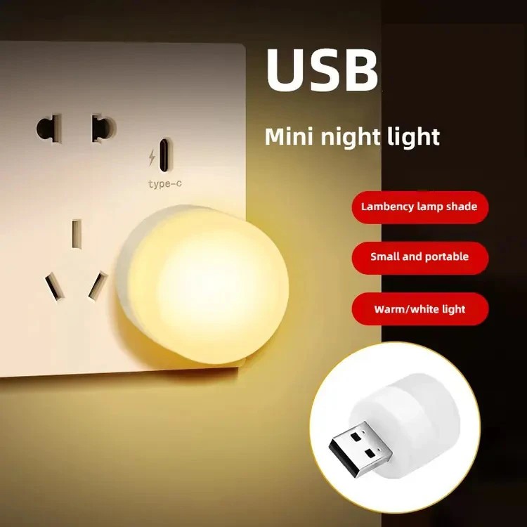 نمای 8 خرید لامپ USB LED کوچک 1 وات چراغ مطالعه و اضطراری