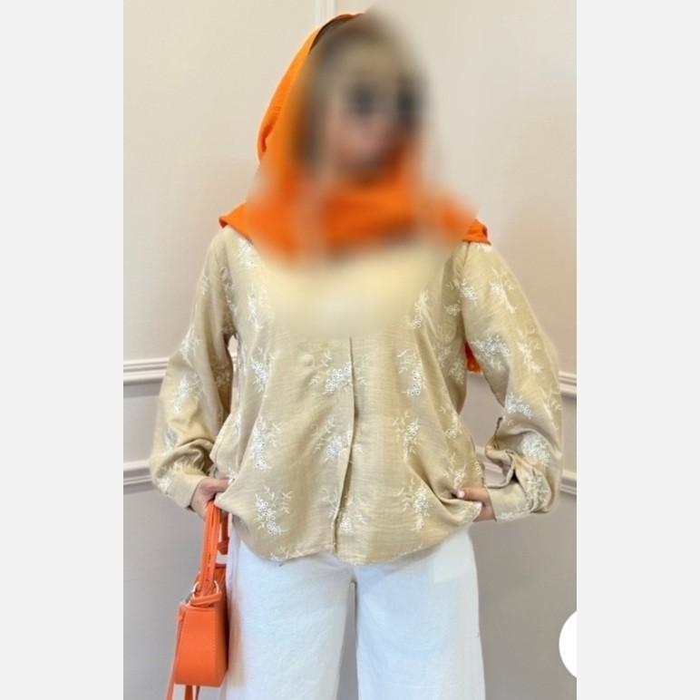 شومیز گلدار