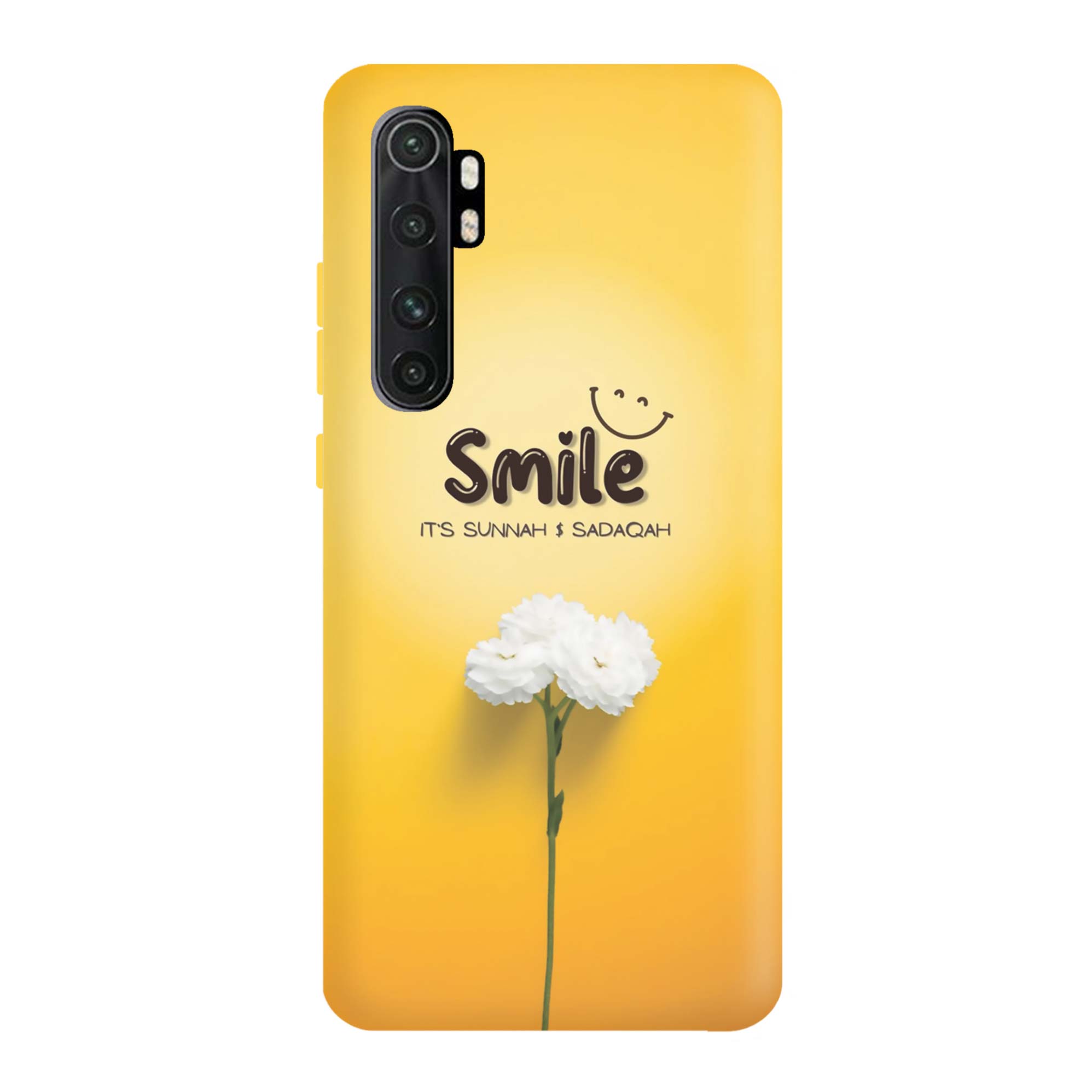 قاب گوشی شیائومی MI NOTE 10 LITE طرح گل سفید