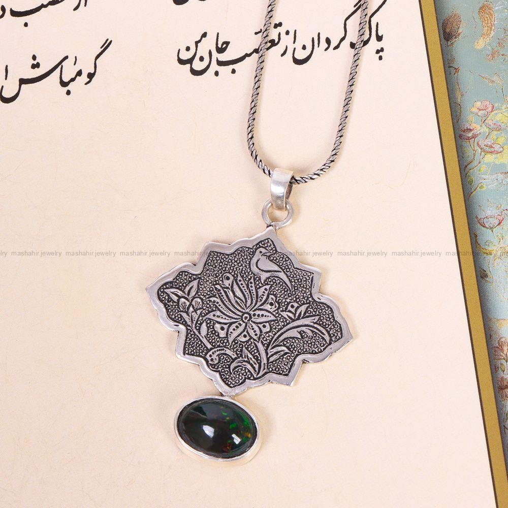 گردنبند اوپال زنانه کد 12069