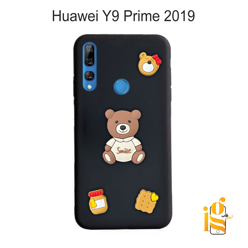قاب دخترانه خرس پاستیلی برای گوشی هوآوی Y9 Prime 2019