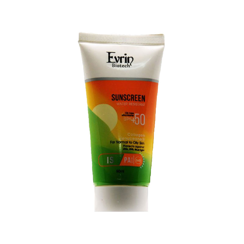 کرمهای ضد آفتاب بی رنگ اورین SPF50