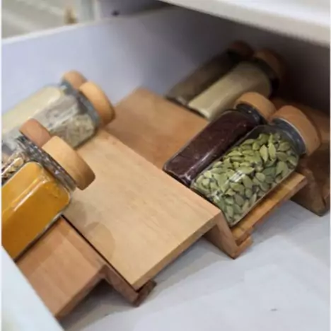 استند جا ادویه مکارتی چوب ترک مدل 01 آرتا توسکا