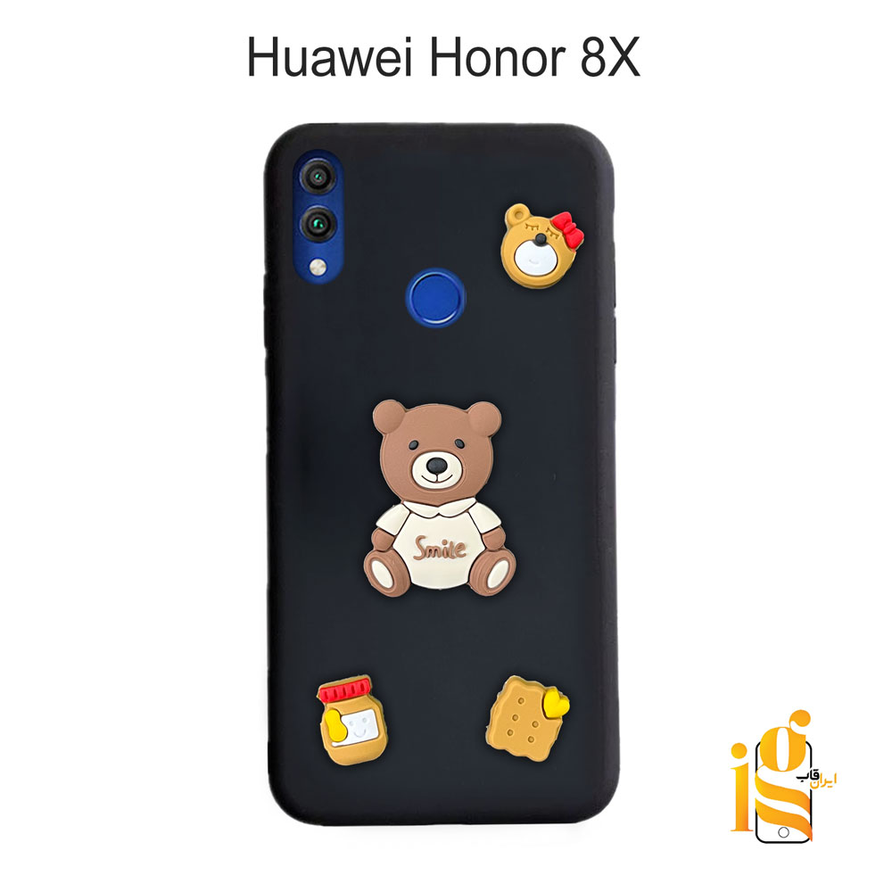 قاب دخترانه خرس پاستیلی برای گوشی هوآوی Honor 8X