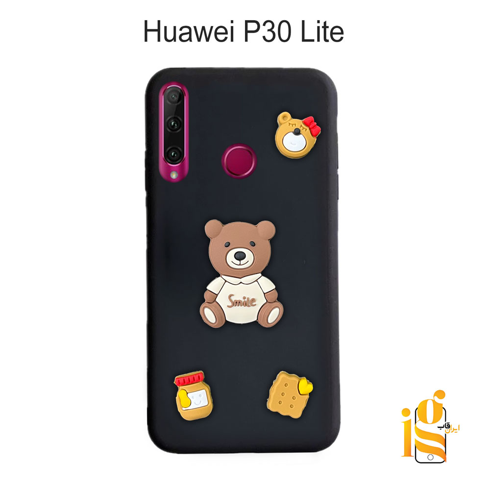قاب دخترانه خرس پاستیلی برای گوشی هوآوی P30 Lite
