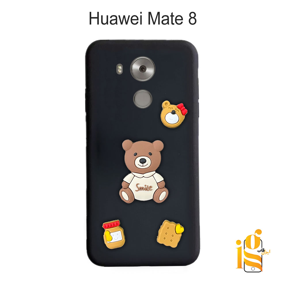 قاب دخترانه خرس پاستیلی برای گوشی هوآوی Mate 8