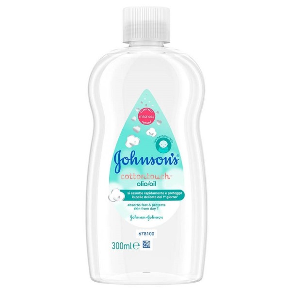 روغن بدن کودک جانسون مدل Johnson’s CottonTouch Oil حجم 300 میل اروپایی