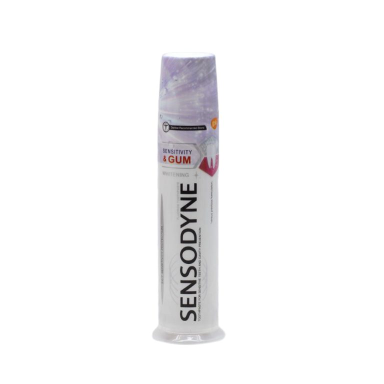 خمیردندان پمپی سنسوداین SENSODYNE مدل Sensitivity & Gum برای دندان های حساس حجم 100 میل