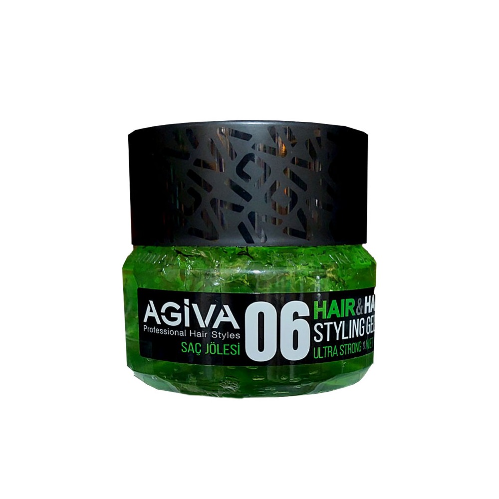 ژل مو آگیوا مدل Ultra Strong &amp; Wet با درجه سختی 06 حجم 200 میل
