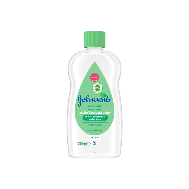 روغن بچه جانسون مدل Baby Aceite حجم 300 میل