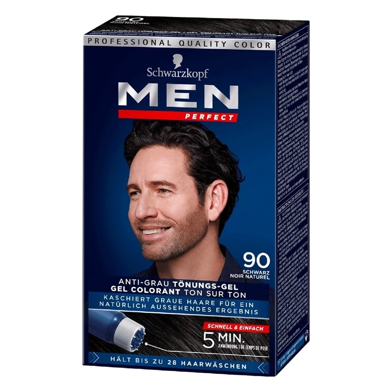 کیت رنگ مو مردانه شوارتسکوف Men Perfect مشکی شماره 90