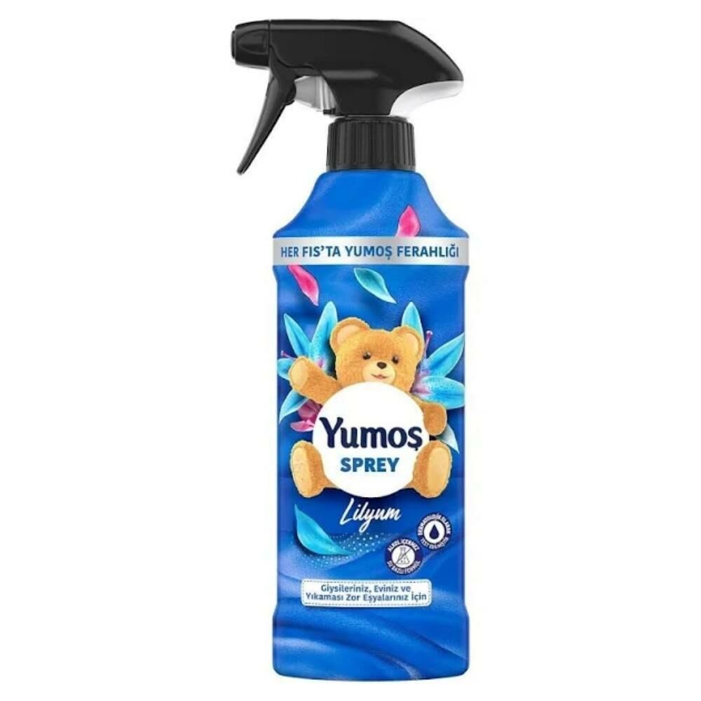 اسپری یوموش آبی با رایحه گل لیلیوم حجم 450 میل