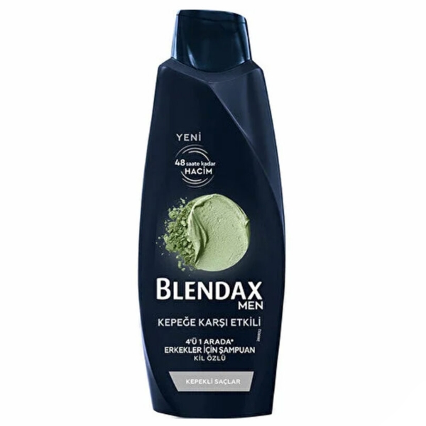 شامپو ضد شوره مردانه بلنداکس حاوی عصاره خاک رس 500 میل