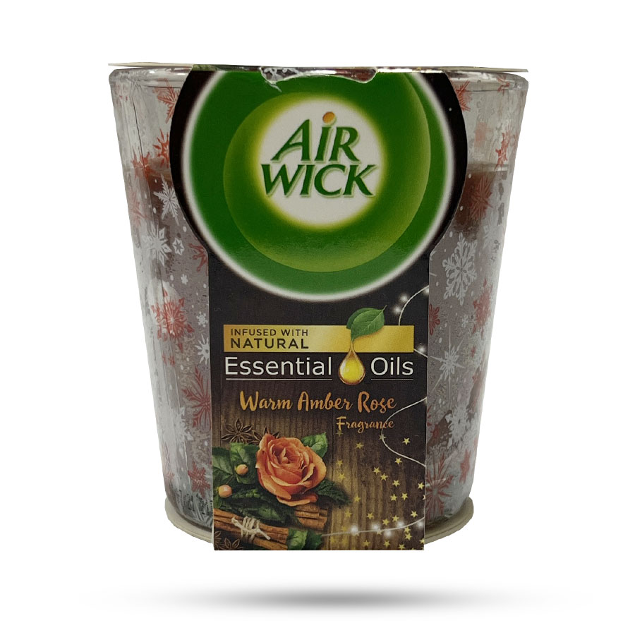 شمع معطر Airwick ایرویک رایحه رز کهربایی 105 گرمی