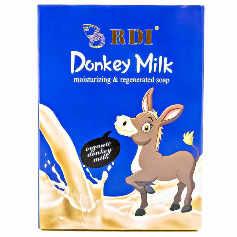 صابون شیر الاغ مرطوب کننده و بازسازی کننده Rdi وزن 100 گرم