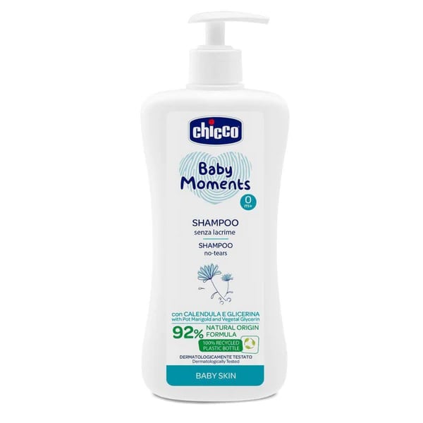 شامپو سر کودک حاوی عصاره گل همیشه بهار چیکو Chicco حجم 500 میل