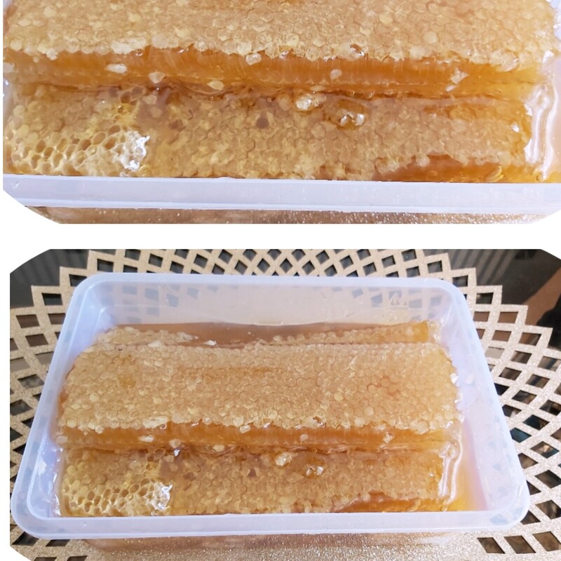 عسل با موم (شان)طبیعی در بسته بندی های 3 کیلویی و قیمت مناسب