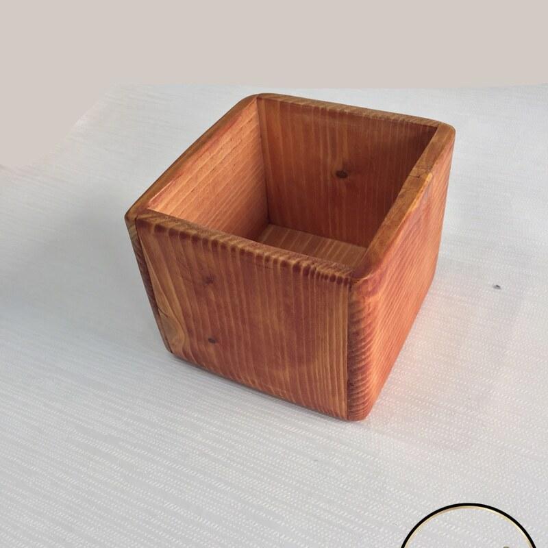 جعبه چوبی سایز کوچک مناسب برای کادو و هدیه جوراب