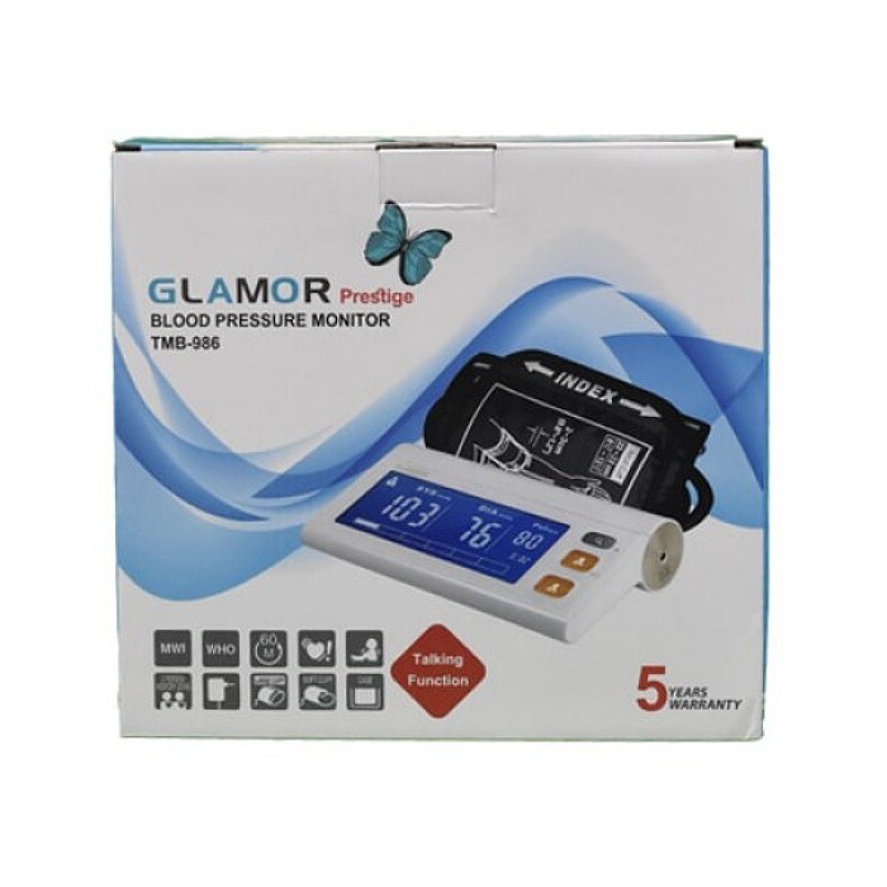 فشار سنج دیجیتالی بازویی سخنگو گلامور ( ارسال رایگان ) مدل TMB 986 ( Glamor )