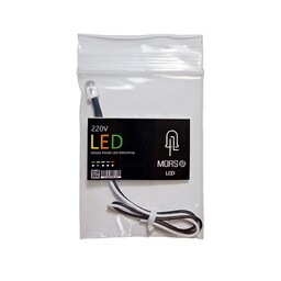 چراغ سیگنال5LEDمیلیمتر 220ولت مورس( رنگ آبی)