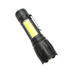 چراغ قوه دستی شارژی مدل cob lihgt flashlight