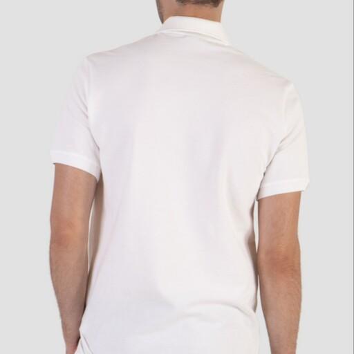 تیشرت پولوشرت جودون مردانه رنگ سفیدجودون اعلا  بسیار لطیف و باکیفیت در 8 رنگ و 4 سایز مختلف
