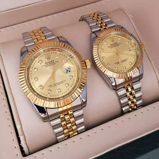 ست ساعت مچی مردانه و زنانه برند رولکس ROLEX