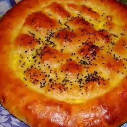 فطیر مغزدار تنوری دوعددی خانگی گیلان.رشت