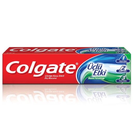 خمیردندان Colgate (کولگیت) 3 کاره 100 میلی  ترکیه

