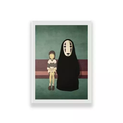 تابلو طرح انیمه Spirited Away-تابلو انیمه -تابلو کودک -تابلو اتاق خواب -تابلو انگیزشی -تابلو دکوراتیو -تابلو مدرن 

