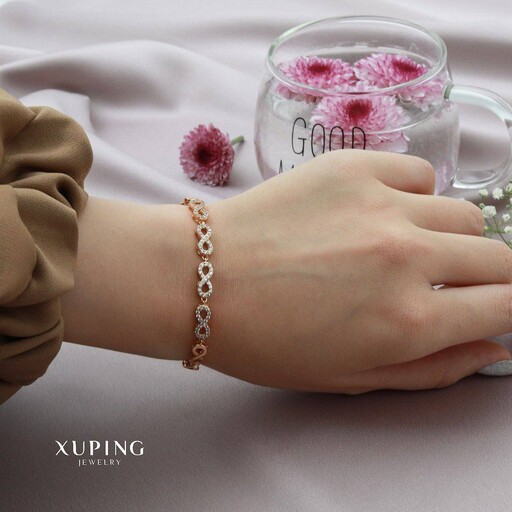 دستبند زیبای طرح بینهایت از برند ژوپینگ