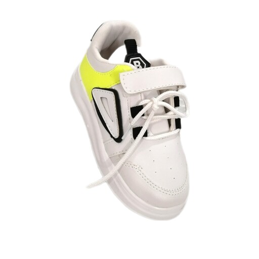 کفش اسپرت بچگانه دخترانه و پسرانه فقط سایز  31  موجوده رنگ سفید فسفری کیفیت عالی ارسال رایگان تعداد محدود