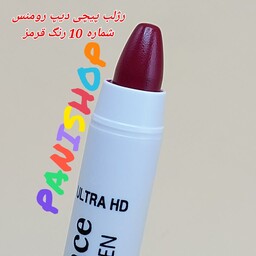 رژلب مدادی دیپ رومنس پیچی اصل (Deep Romance) شماره 10 رنگ قرمز  24 ساعته پوشش مات مرطوب و تقویت کننده لب انقضاء 2026.7