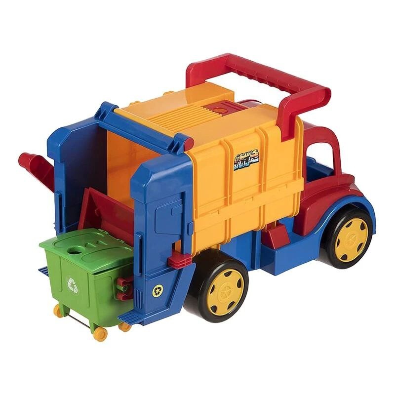 ماشین بازی زرین تویز  مدل کامیون حمل زباله