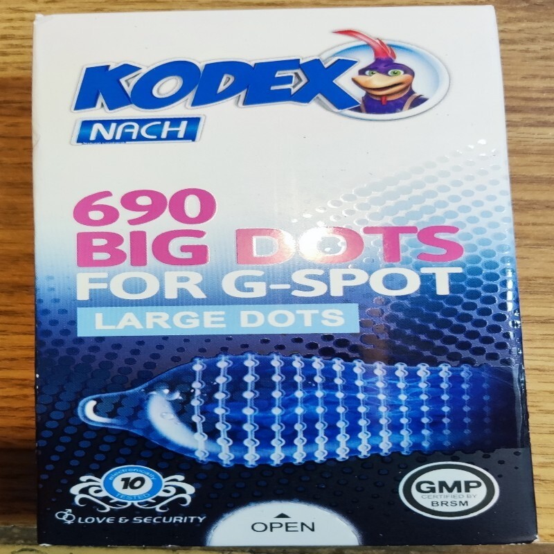 کاندوم 690big dotsکدکس(12عددی)