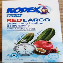 کاندوم Red Largoکدکس ( 12عددی)