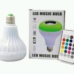 لامپ LED اسپیکر دار بلوتوثی LED Music 12W