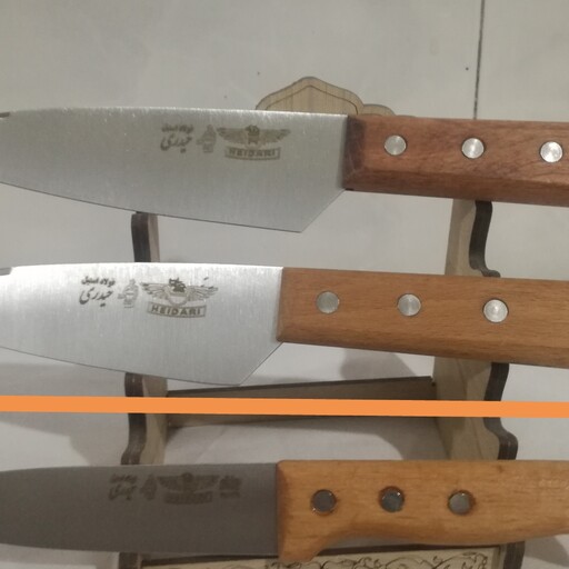 چاقوی حیدری اصل برای کار آشپزخانه  ،  خرد کردن گوشت مرغ و ماهی و قصابی و سر بری گوسفند