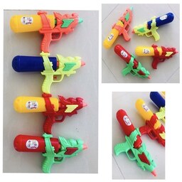تفنگ آبپاش در 4 رنگ ساخت اسباب بازی توی نت