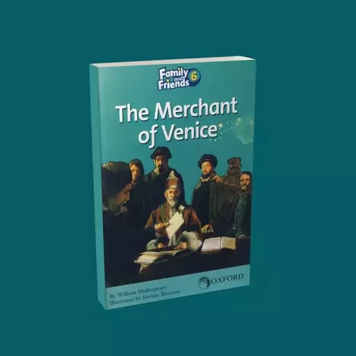 کتاب داستان فمیلی شش Story The Merchant of Venice اثر جمعی از نویسندگان انتشارات Oxford