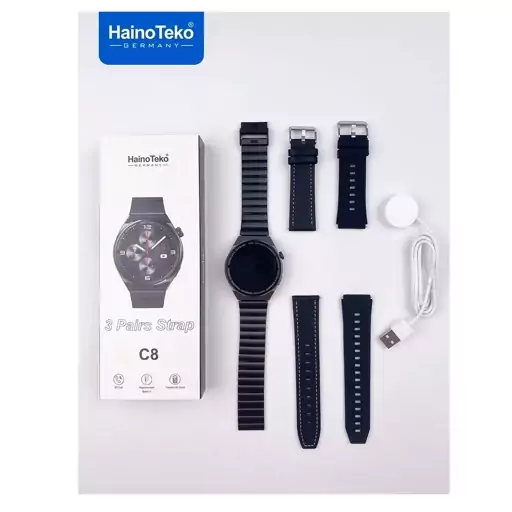 ساعت هوشمند اورجینال هاینو تکو  مدل   HAINO TEKO C8 GLOBAL با گارانتی 18 ماهه